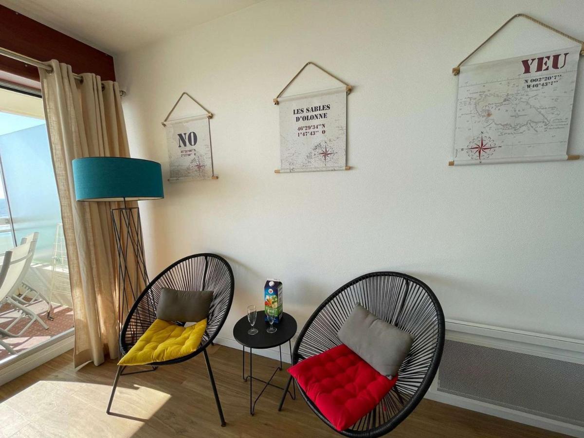 Grand Studio Cabine 4 Pers, Balcon, Renove, Proche Ocean, Saint-Hilaire-De-Riez - Fr-1-224C-160 Экстерьер фото